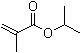 structure of CAS# 4655-34-9, 2-甲基丙烯酸异丙酯