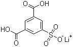 structure of CAS# 46728-75-0, 5-Sulfoisophthalic acid monolithium salt
