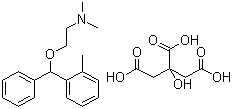 structure of CAS# 4682-36-4, 枸櫞酸奧芬那君