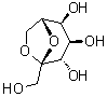 structure of CAS# 469-90-9, 2,7-Anhydro-D-sedoheptulose