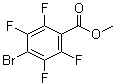 CAS 登录号：4707-23-7, 4-溴-2,3,5,6-四氟苯甲酸甲酯