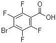 structure of CAS# 4707-24-8, 4-溴-2,3,5,6-四氟苯甲酸
