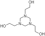 structure of CAS# 4719-04-4, Hexahydro-1,3,5-tris(hydroxyethyl)-s-triazine