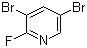 structure of CAS# 473596-07-5, 3,5-Dibromo-2-fluoropyridine
