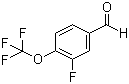 structure of CAS# 473917-15-6, 3-氟-4-(三氟甲氧基)苯甲醛