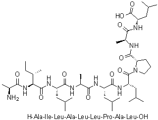 CAS 登录号：474407-09-5, L-丙氨酰-L-异亮氨酰-L-亮氨酰-L-丙氨酰-L-亮氨酰-L-亮氨酰-L-脯氨酰-L-丙氨酰-L-亮氨酸