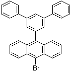 structure of CAS# 474688-74-9, 9-溴-10-[1,1':3',1''-三联苯]-5'-基蒽
