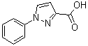 structure of CAS# 4747-46-0, 1-Phenyl-1H-pyrazole-3-carboxylic acid