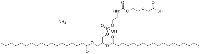structure of CAS# 474922-20-8, DSPE-PEG2000-COOH