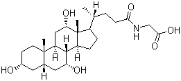 structure of CAS# 475-31-0, Glycocholic acid