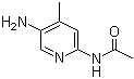structure of CAS# 475060-18-5, N-(5-氨基-4-甲基吡啶-2-基)乙酰胺