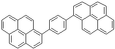 structure of CAS# 475460-77-6, 1,4-二(1-芘基)苯