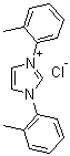 CAS 登录号：475578-12-2, 1,3-双(2-甲基苯基)-1H-咪唑鎓氯化物