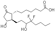 CAS 登录号：475992-30-4, (11alpha)-16,16-二氟-11,15-二羟基-9-氧代-前列烷-1-酸