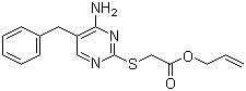 CAS # 476302-23-5, [[4-Amino-5-(phenylmethyl)-2-pyrimidinyl]thio]acetic acid allyl ester