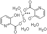 structure of CAS# 476310-60-8, VO-Ohpic trihydrate