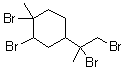 CAS # 4764-54-9, 1,2-Dibromo-4-(1,2-dibromo-1-methylethyl)-1-methylcyclohexane, 1,2,8,9-Tetrabromo-p-menthane