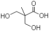 structure of CAS# 4767-03-7, 2,2-Bis(hydroxymethyl)propionic acid