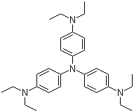 structure of CAS# 47743-70-4, 三[4-(二乙胺基)苯基]胺