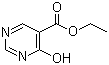 structure of CAS# 4786-52-1, 4-羟基-5-嘧啶甲酸乙酯