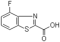 structure of CAS# 479028-70-1, 4-氟苯并噻唑-2-甲酸