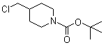 structure of CAS# 479057-79-9, 4-氯甲基哌啶-1-甲酸叔丁酯