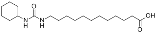 structure of CAS# 479413-68-8, 12-[(环己基氨基甲酰)氨基]十二烷酸