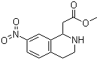 CAS # 479664-43-2, 1,2,3,4-Tetrahydro-7-nitro-1-isoquinolineacetic acid methyl ester