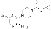 structure of CAS# 479685-13-7, 3'-氨基-6'-溴-2,3,5,6-四氢-[1,2']联吡嗪-4-羧酸叔丁酯