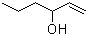 structure of CAS# 4798-44-1, 1-Hexen-3-ol