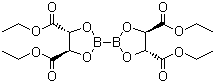 structure of CAS# 480438-20-8, 双联(L-酒石酸二乙酯)硼酸酯