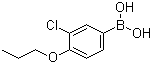 structure of CAS# 480438-57-1, 3-Chloro-4-propoxyphenylboronic acid