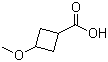 structure of CAS# 480450-03-1, 3-Methoxycyclobutanecarboxylic acid
