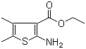structure of CAS# 4815-24-1, Ethyl 2-amino-4,5-dimethylthiophene-3-carboxylate