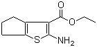 structure of CAS# 4815-29-6, Ethyl 2-aminocyclopenta[b]thiophene-3-carboxylate