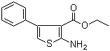 structure of CAS# 4815-36-5, 2-氨基-4-苯基噻吩-3-羧酸乙酯