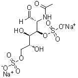 CAS # 481649-96-1, 2-(Acetylamino)-2-deoxy-D-glucose 3,6-bis(hydrogen sulfate) disodium salt