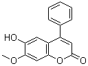 structure of CAS# 482-83-7, Dalbergin