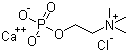 structure of CAS# 4826-71-5, Calcium phosphorylcholine chloride