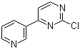 structure of CAS# 483324-01-2, 4-(3-Pyridyl)-2-chloropyrimidine