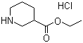 structure of CAS# 4842-86-8, 哌啶-3-甲酸乙酯盐酸盐