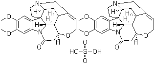 structure of CAS# 4845-99-2, 硫酸马钱子碱