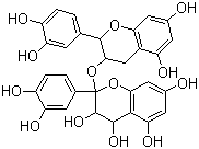 CAS # 4852-22-6, Procyanidin, 2-(3,4-Dihydroxyphenyl)-2-((2-(3,4-dihydroxyphenyl)-3,4-dihydro-5,7-dihydroxy-2H-1-benzopyran-3-yl)oxy)-3,4-dihydro-2H-1-benzopyran-3,4,5,7-tetrol