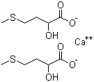 structure of CAS# 4857-44-7, DL-alpha-羟基蛋氨酸钙