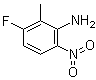 structure of CAS# 485832-96-0, 3-氟-2-甲基-6-硝基苯胺