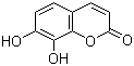 structure of CAS# 486-35-1, 7,8-Dihydroxycoumarin