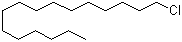 structure of CAS# 4860-03-1, 1-Chlorohexadecane