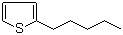 structure of CAS# 4861-58-9, 2-Pentylthiophene