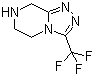 structure of CAS# 486460-21-3, 3-(三氟甲基)-5,6,7,8-四氢-[1,2,4]三唑并[4,3-a]吡嗪