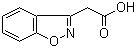 structure of CAS# 4865-84-3, 1,2-苯并异噁唑-3-乙酸